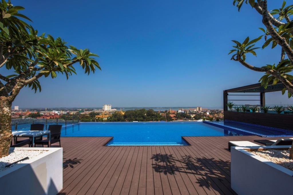 Maline Exclusive Serviced Apartments Phnompenh Exteriér fotografie
